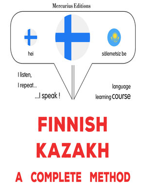 cover image of Suomi--Kazakstan